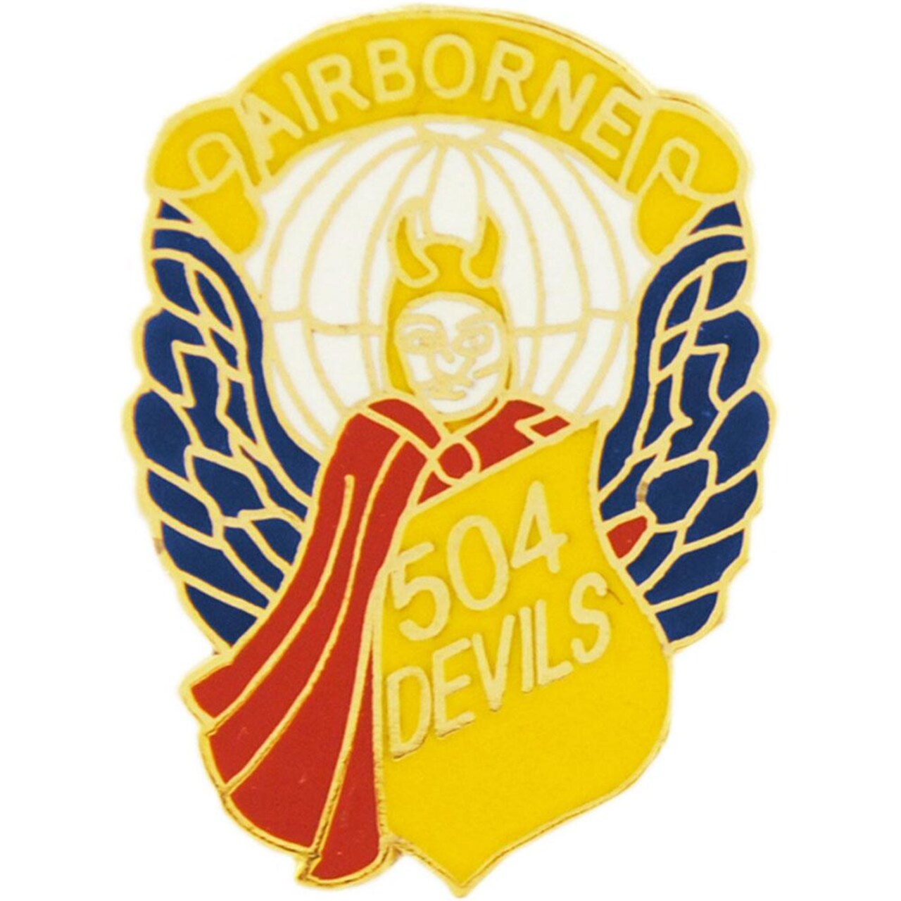 U.S. Army 504th Airborne Infantry Division Pin 1&#x22;